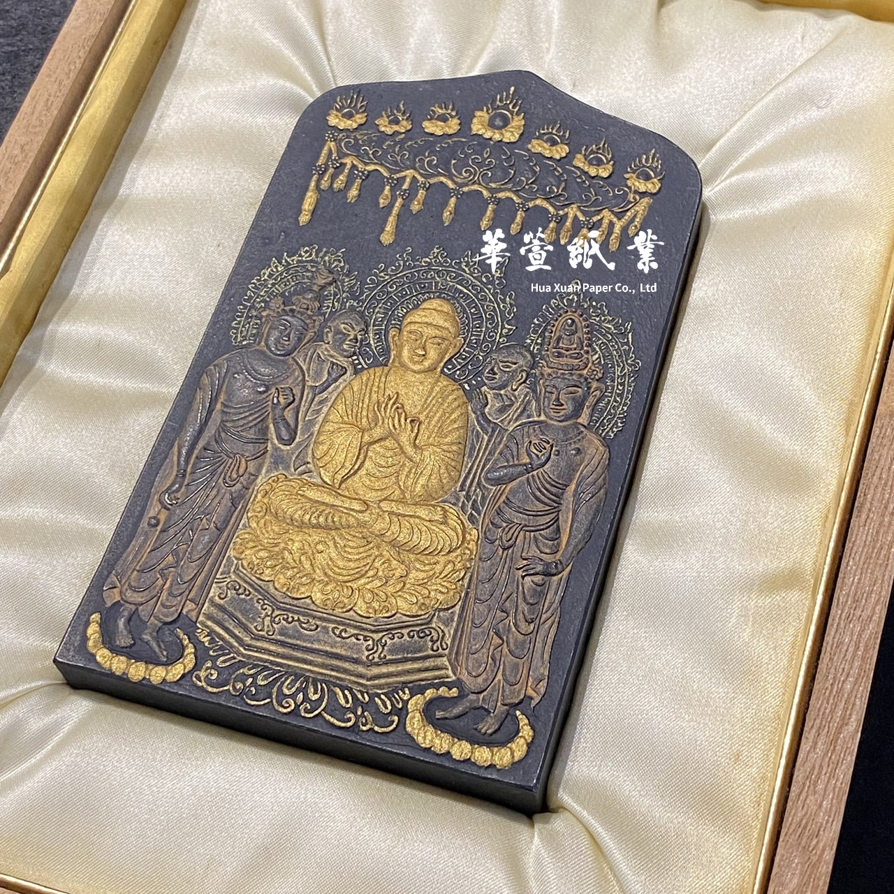 吳竹精昇堂】千壽墨阿彌陀佛五尊– 華萱紙業－專業手工宣紙，一