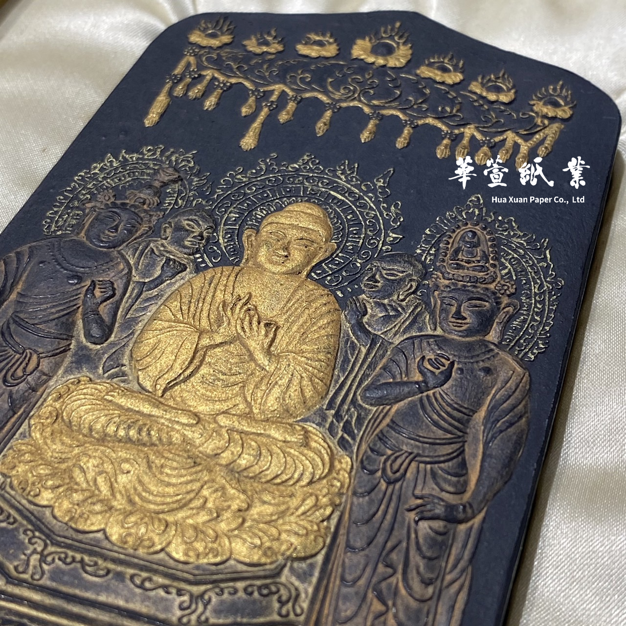 呉竹精昇堂 千壽墨 千寿墨 No.119『阿弥陀五尊』墨匠 港竹仙 限定200挺 吳竹精昇堂】千壽墨阿彌陀佛五尊– 華萱紙業-專業手工宣紙,一